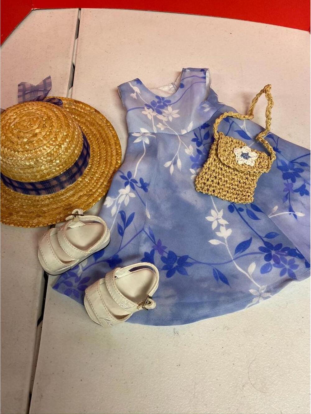 American Girl Doll Periwinkle outfit hat A667